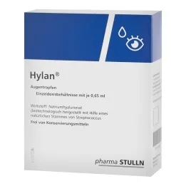 HYLAN 0,65 ml silmätipat, 10 kpl