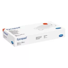 EYCOPAD Silmäkompressiot 56x70 mm ei-steriilit, 50 kpl