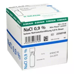 KOCHSALZLÖSUNG 0,9 % Miniplasco connect, 20X10 ml