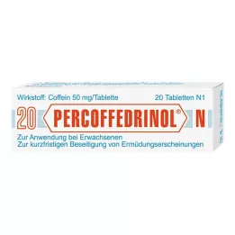 PERCOFFEDRINOL N 50 mg tabletit, 20 kpl
