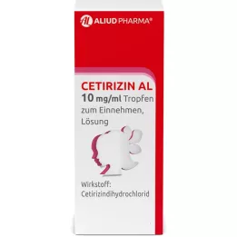 Cetiriniini Al 10 mg / ml pisarat, 10 ml