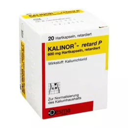 KALINOR retard P 600 mg kovat kapselit, 20 kpl