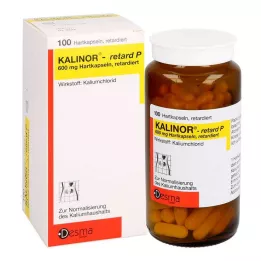 KALINOR retard P 600 mg kovat kapselit, 100 kpl