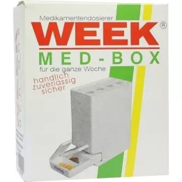 MEDIKAMENTENDISPENSER 7 päivää vihreä, 1 kpl
