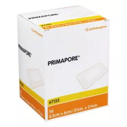 PRIMAPORE 6x8,3 cm: n haavayhdistys steriili, 50 kpl
