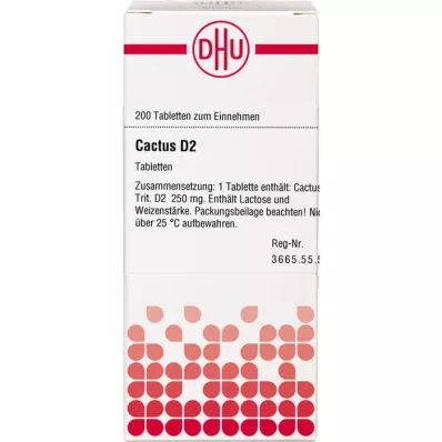 CACTUS D 2 -tabletit, 200 kpl