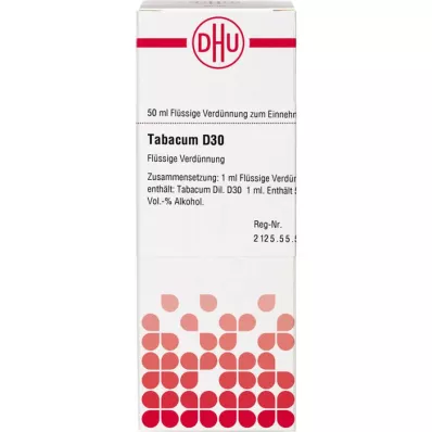 TABACUM D 30 Laimennus, 50 ml