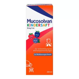 MUCOSOLVAN Lasten mehu 30 mg/5 ml, 100 ml