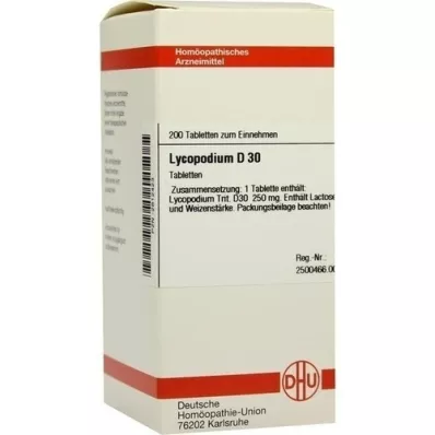 Lycopodium D30, 200 kpl