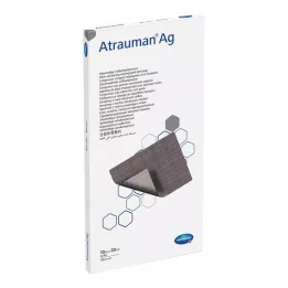 ATRAUMAN Ag 10x20 cm steriilit kompressit, 10 kpl