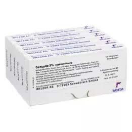 GENCYDO 3 % injektioliuos, 48X1 ml