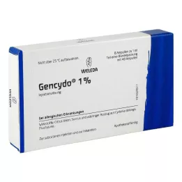 GENCYDO 1 % injektioliuos, 48X1 ml