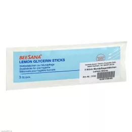 MUNDPFLEGESTÄBCHEN Sitruunatangot, 3 kpl