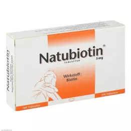 NATUBIOTIN Tabletit, 100 kpl