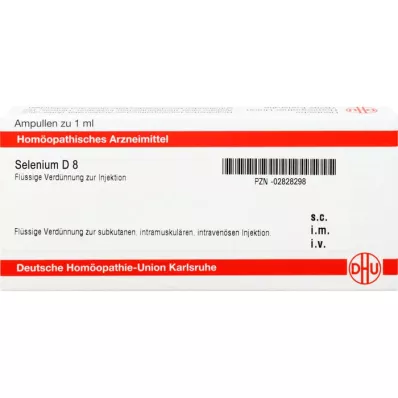 Selenium d 8, 10x1 ml