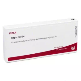 HEPAR GL D 4 -ampullit, 10X1 ml