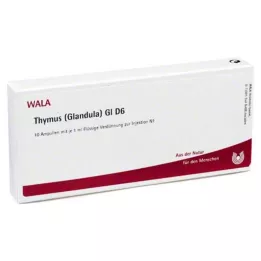 THYMUS GLANDULA GL D 6 -ampullit, 10X1 ml