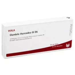 GLANDULA THYREOIDEA GL D 6 -ampullit, 10X1 ml