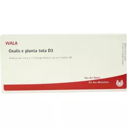 OXALIS E planta tota D 3 ampullia, 10X1 ml