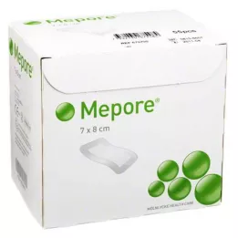 MEPORE Haavasidos steriili 7x8 cm, 55 kpl