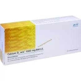 CALCIUM D3 ACIS 1000 mg/880, eli hyppytabletit, 40 kpl