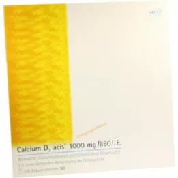 CALCIUM D3 ACIS 1000 mg/880, eli hyppääjätabletit, 100 kpl