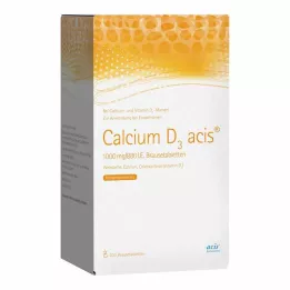 CALCIUM D3 ACIS 1000 mg/880, eli hyppääjätabletit, 100 kpl