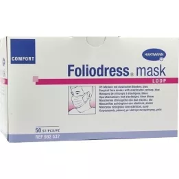 Folidress Mask Comfort Loop Blue OP-naamiot, 50 kpl