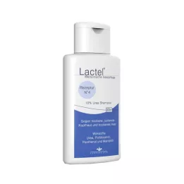 LACTEL No.4 Shampoo kuivaa, kutiavaa päänahkaa vastaan, 200 ml