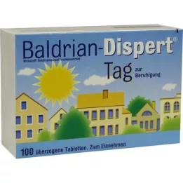 BALDRIAN DISPERT tabletti peitetty, 100 kpl