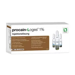 PROCAIN-Loges 1 % injektioliuosampullit, 50X2 ml