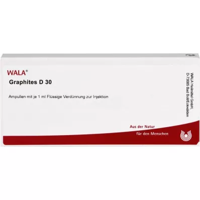 GRAPHITES D 30 ampullit, 10X1 ml