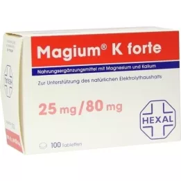 MAGIUM K Forte -tabletit, 100 kpl