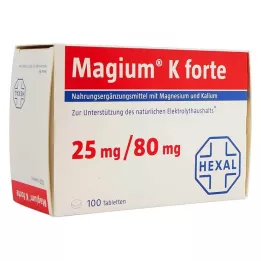 MAGIUM K forte tabletit, 100 kpl
