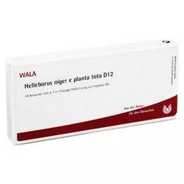 HELLEBORUS NIGER e planta tota D 12 ampullia, 10X1 ml