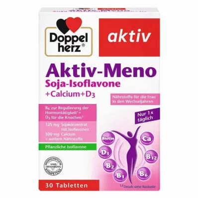 DOPPELHERZ Aktiv-Meno tabletit, 30 kpl DOPPELHERZ Aktiv-Meno tabletit, 30 kpl