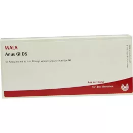 ANUS GL D 5 -ampullit, 10X1 ml
