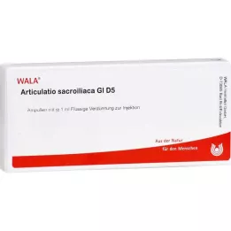 ARTICULATIO sacroiliaca GL D 5 ampullit, 10X1 ml