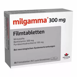 MILGAMMA 300 mg kalvopäällysteiset tabletit, 30 kpl