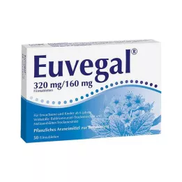 EUVEGAL 320 mg/160 mg kalvopäällystetyt tabletit, 50 kpl