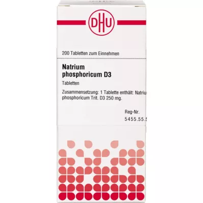 Natriumfos d3, 200 kpl Natriumfos d3, 200 kpl