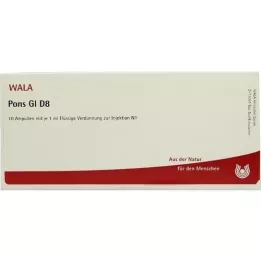 PONS GL D 8 ampulli, 10X1 ml
