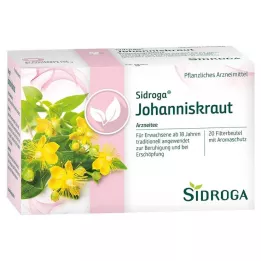 SIDROGA Mäkikuismateesuodatinpussit, 20 x 1,75 g