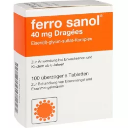FERRO SANOL ylimääräiset tabletit, 100 kpl