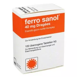 FERRO SANOL päällystetyt tabletit, 100 kpl