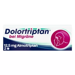 DOLORTRIPTAN migreenikalvopäällysteisille tableteille, 2 kpl