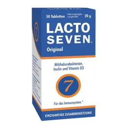 LACTO SEVEN Tabletit, 50 kpl