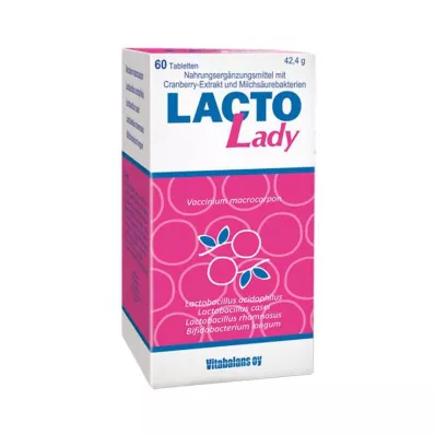 LACTOLADY Tabletit, 60 kpl