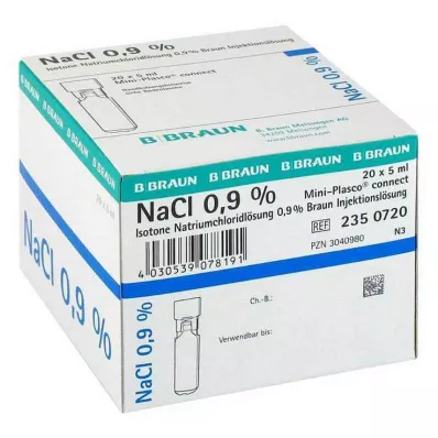 KOCHSALZLÖSUNG 0,9 % Miniplasco connect, 20X5 ml