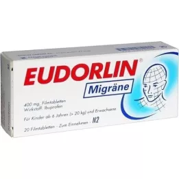 EUDORLIN Migreenifilmi -päällystetyt tabletit, 20 kpl